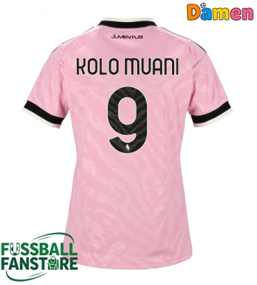 Juventus Randal Kolo Muani #9 Replik Auswärtstrikot Damen 2026-27 Kurzarm